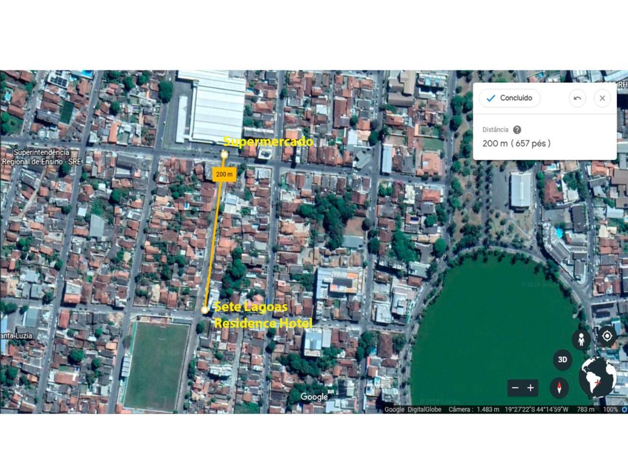 Sete Lagoas Residence Hotel Ngoại thất bức ảnh